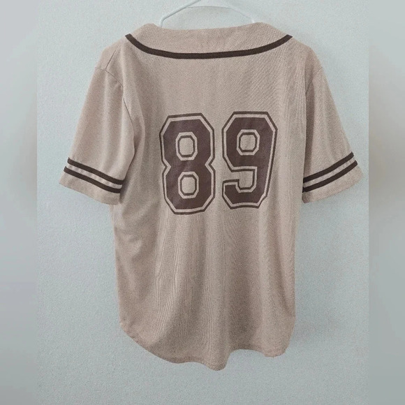 Orange Kiss Jersey Los Angeles California Womens Size Medium MLB Baseball style - Picture 3 of 6